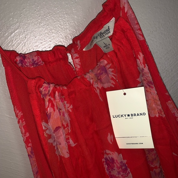 Lucky Brand Summer Dress NEW WITH TAGS - Picture 2 of 7